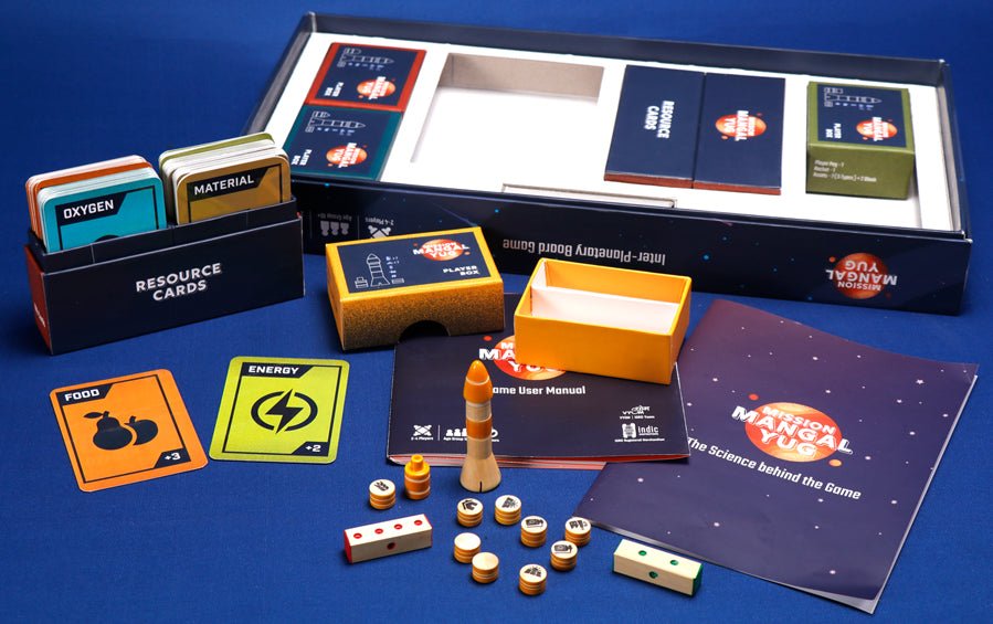 ISRO Mission Mangal Yug | Board Game - Board Games - indic inspirations