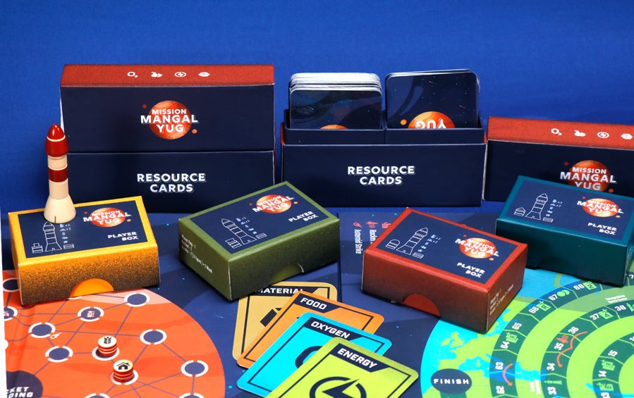 ISRO Mission Mangal Yug | Board Game - Board Games - indic inspirations