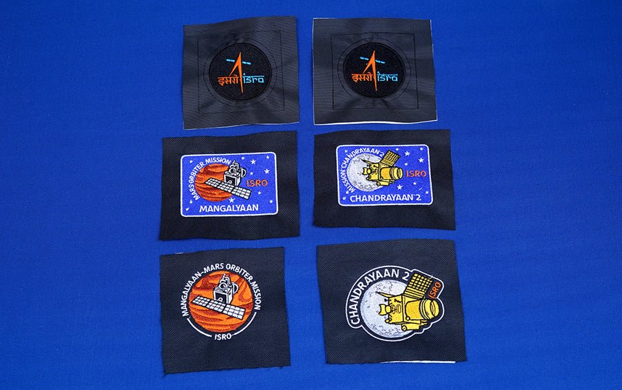ISRO Mission Patches | Set of 6 - Patches - indic inspirations