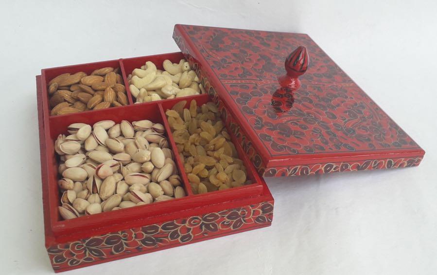 Kashmiri Diwali Dry Fruit Pack - Boxes - indic inspirations