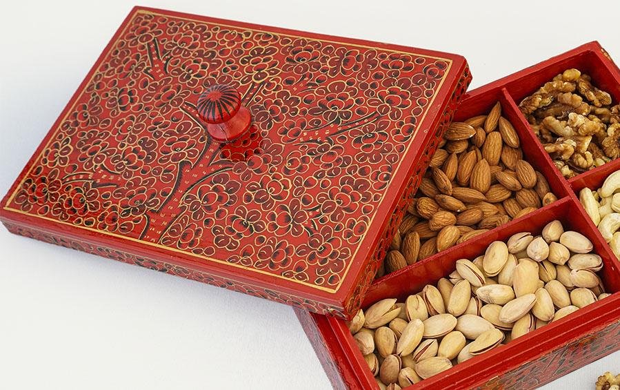 Kashmiri Dry Fruit Pack - Boxes - indic inspirations