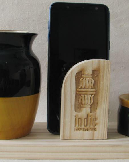 LOTA - DESKTOP PLANTER - Indigo+Turmeric - Desk Organizers - indic inspirations