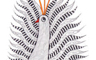 Majestic Peacock | Gond Painting | A3 Frame - paintings - indic inspirations