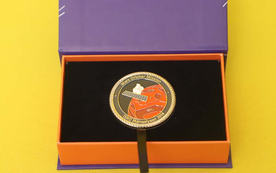 Mangalyaan Commemorative Medallion - Coins - indic inspirations