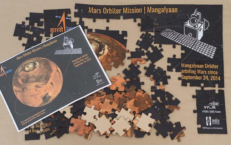 Mars & Mangalyaan Jigsaw Puzzle - puzzles - indic inspirations