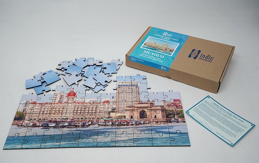 Mumbai | Gateway of India | Jigsaw Puzzle | 80 pieces - puzzles - indic inspirations