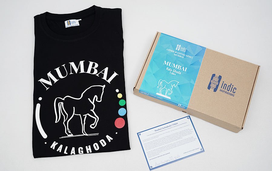 Mumbai | Kalaghoda | TShirt - T-shirts - indic inspirations
