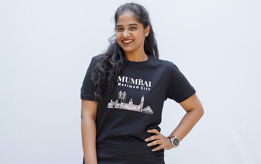 Mumbai | Maximum City | TShirt - T-shirts - indic inspirations