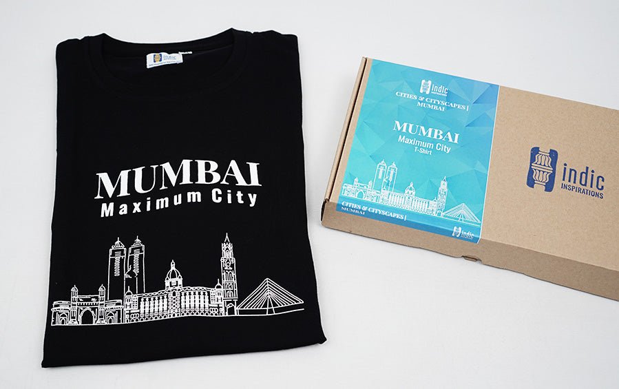 Mumbai | Maximum City | TShirt - T-shirts - indic inspirations