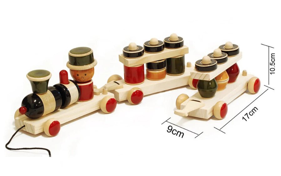 My Train | Wooden Train Toy | Wooden Train Set - Wooden Toys - indic inspirations