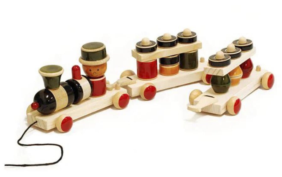 My Train | Wooden Train Toy | Wooden Train Set - Wooden Toys - indic inspirations