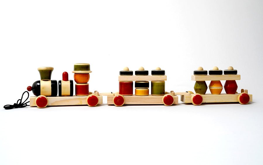 My Train | Wooden Train Toy | Wooden Train Set - Wooden Toys - indic inspirations