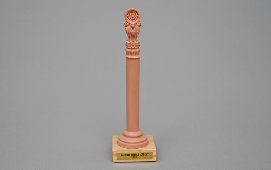 NDA Ashoka Pillar - Desk showpiece - indic inspirations