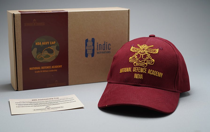 NDA Jointmanship Cap - Caps - indic inspirations