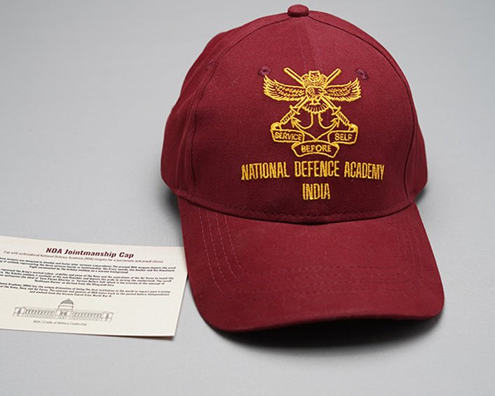 NDA Jointmanship Cap - Caps - indic inspirations