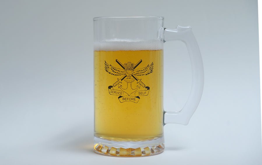 NDA Logo - Beer Glass - Beer Mugs - indic inspirations