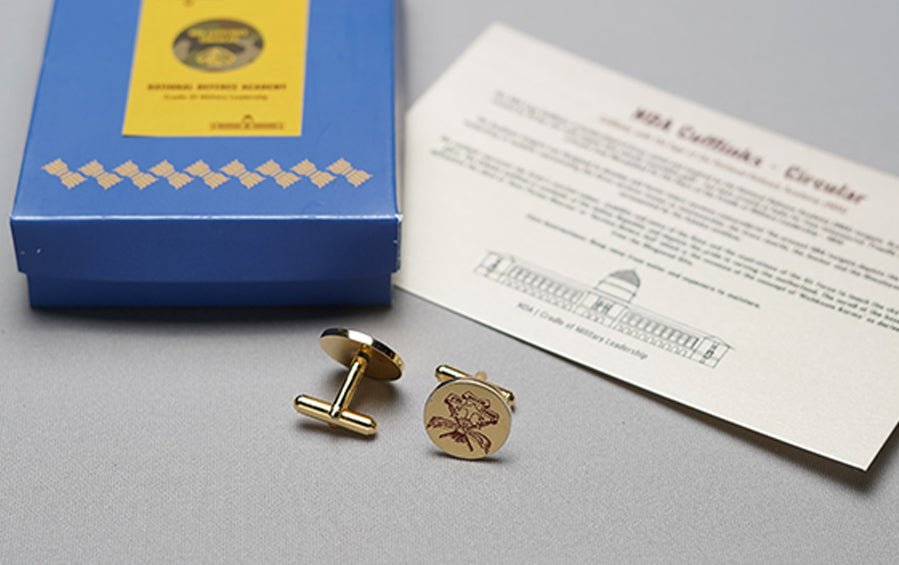 NDA Logo Cufflink - Circular - Cufflinks - indic inspirations