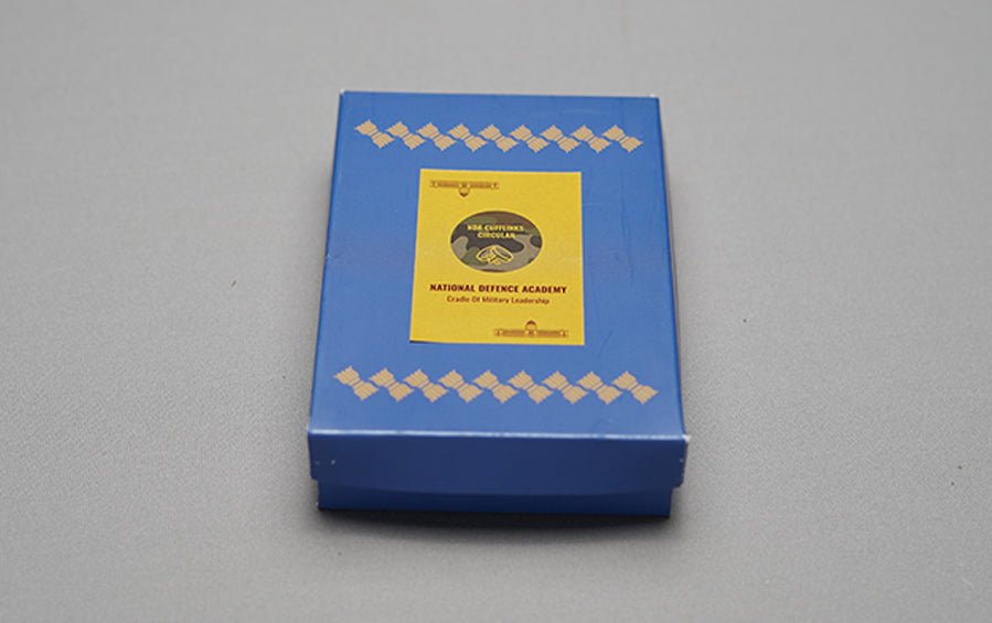 NDA Logo Cufflink - Circular - Cufflinks - indic inspirations