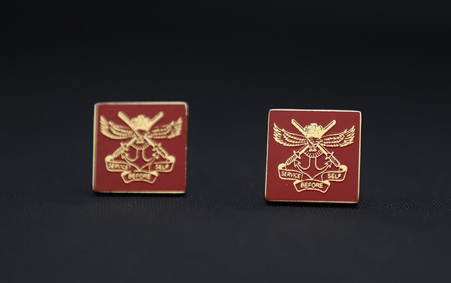 NDA Logo Cufflink - Square - Cufflinks - indic inspirations