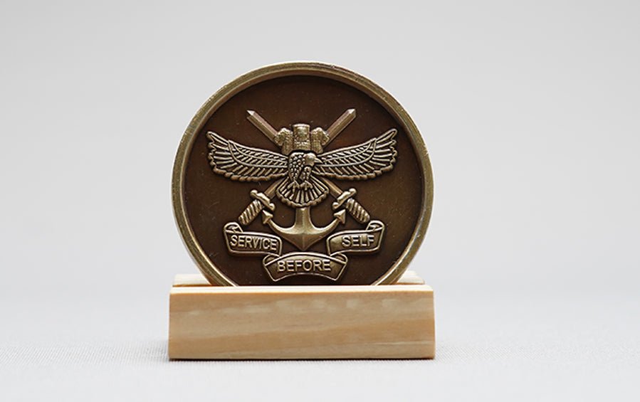 NDA Medallion – Antique Finish - Coins - indic inspirations