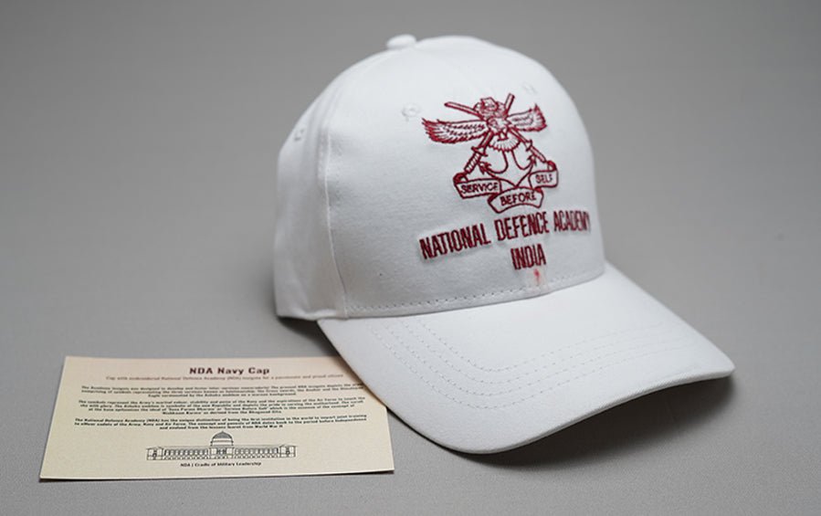 NDA Navy Cap - Caps - indic inspirations