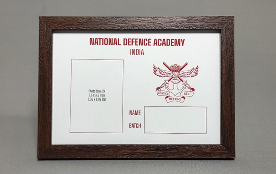 NDA Navy Photo Frame - Photo frames - indic inspirations