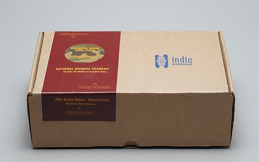 NDA Sudan Block - Resin - Desk showpiece - indic inspirations