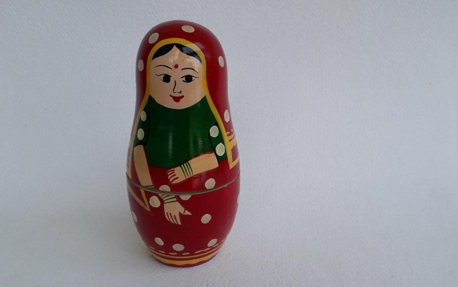 Nesting Dolls - Raja & Rani - Nesting Dolls - indic inspirations