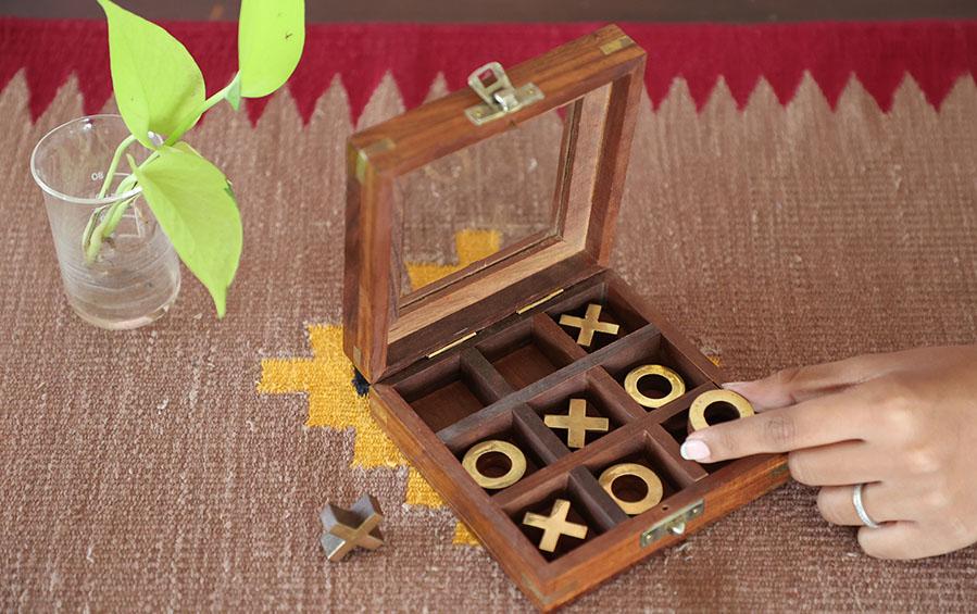 NOUGHTS & CROSSES - Board Games - indic inspirations