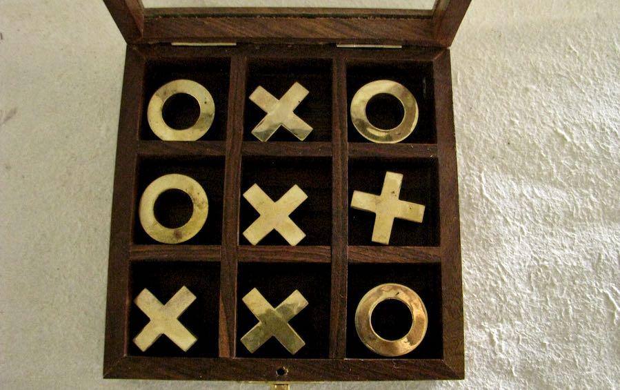 NOUGHTS & CROSSES - Board Games - indic inspirations