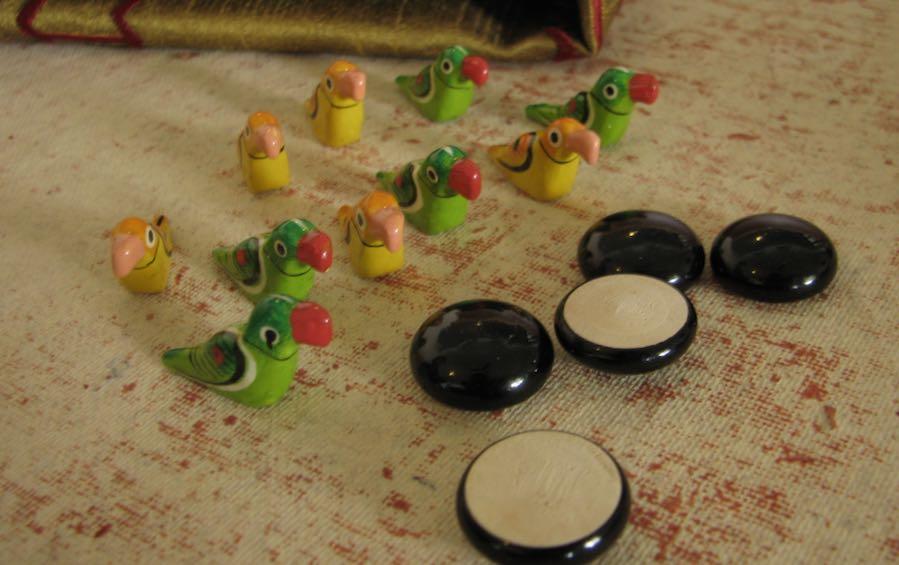 PANCHI BOARD GAME - SILK - Games - indic inspirations