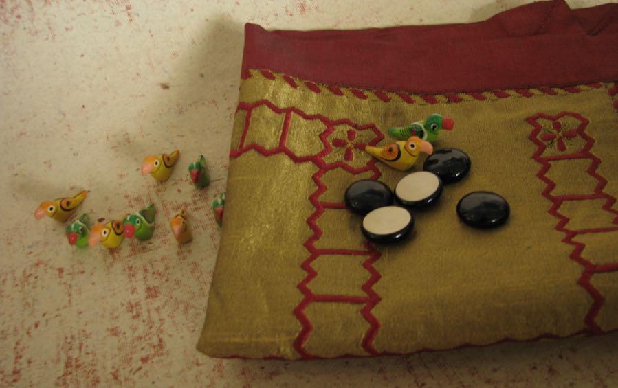 PANCHI BOARD GAME - SILK - Games - indic inspirations