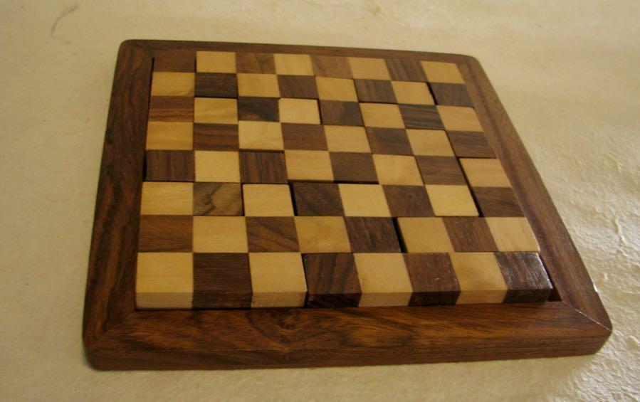 PENTOMINO CHESSBOARD - Wooden Puzzle - puzzles - indic inspirations