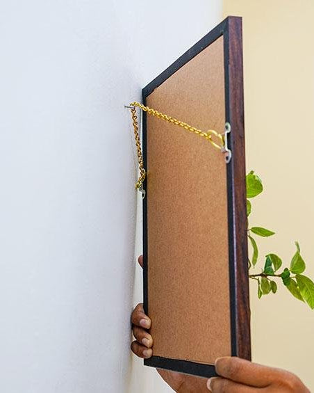 Preamble Of Original Indian Constitution - Wall Frame - Large (A3) - Wall Frames - indic inspirations