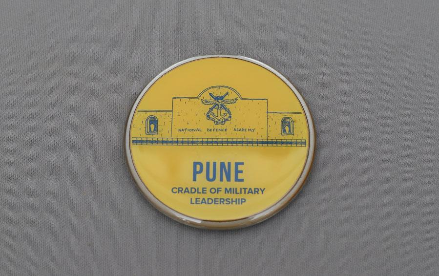 PUNE :: Cradle of Military Leadership Fridge Magnet - City souvenirs - indic inspirations