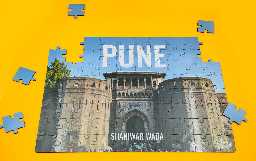 Pune | Shaniwar Wada | Jigsaw Puzzle | 80 pieces - puzzles - indic inspirations