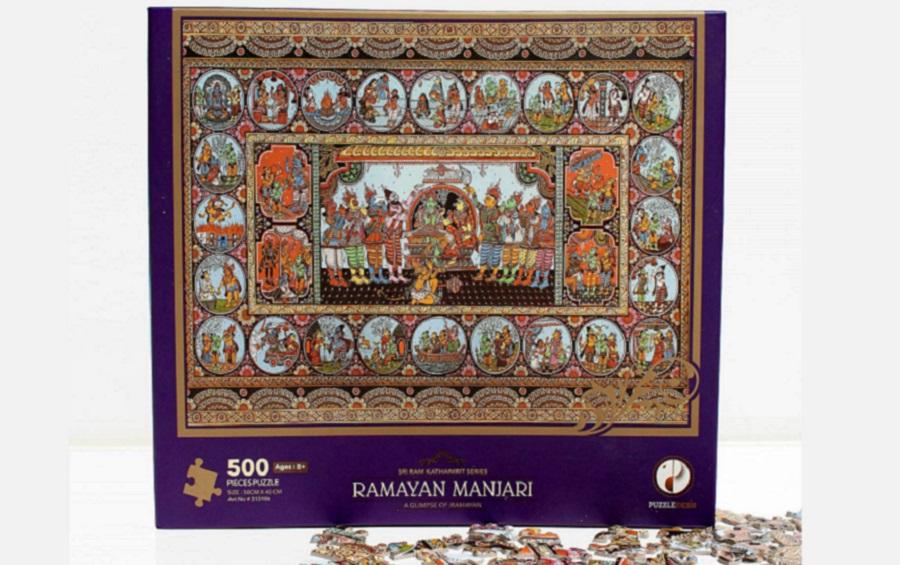 RAMAYANA MANJARI - 500 Pcs Jigsaw Puzzle - puzzles - indic inspirations