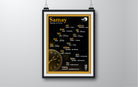 SAMAY - Indic Time Frame - A3 - Posters - indic inspirations