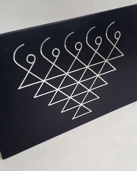 SARASWATI YANTRA - Desktop - Desk plaques - indic inspirations