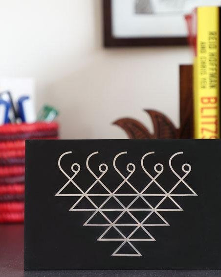 SARASWATI YANTRA - Desktop - Desk plaques - indic inspirations