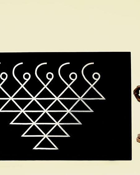 SARASWATI YANTRA - Desktop - Desk plaques - indic inspirations