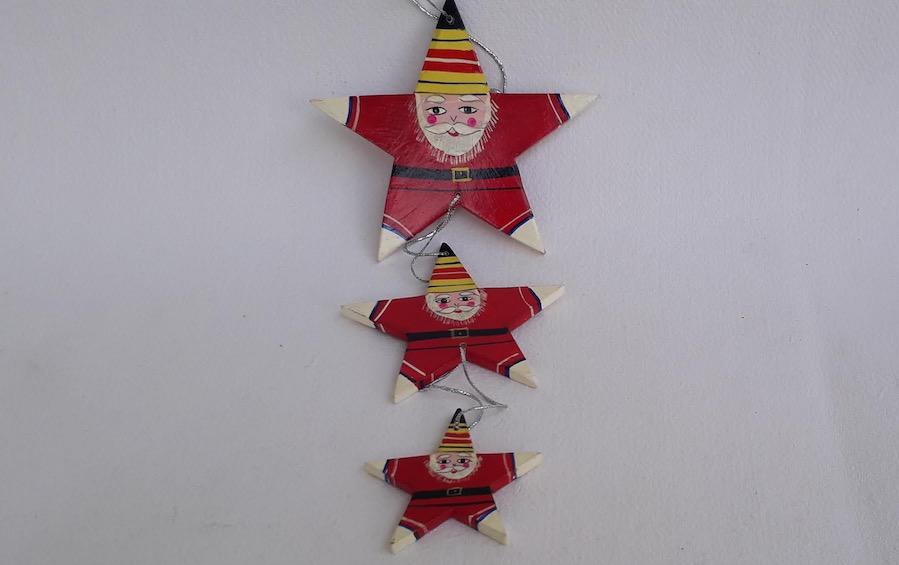 Set of Three Hanging Star - Décor hanging - indic inspirations