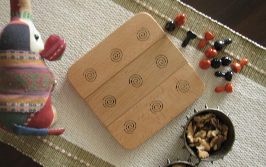 SIX MEN'S MORRIS - Games - indic inspirations