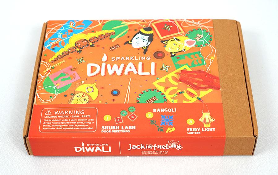 Sparkling Diwali 3-in-1 DIY Craft Box - DIY kits - indic inspirations