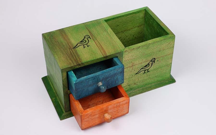 Study Table Organizer - Desk Organizers - indic inspirations