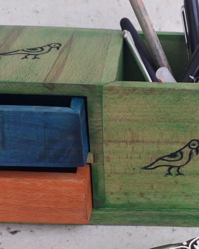 Study Table Organizer - Desk Organizers - indic inspirations