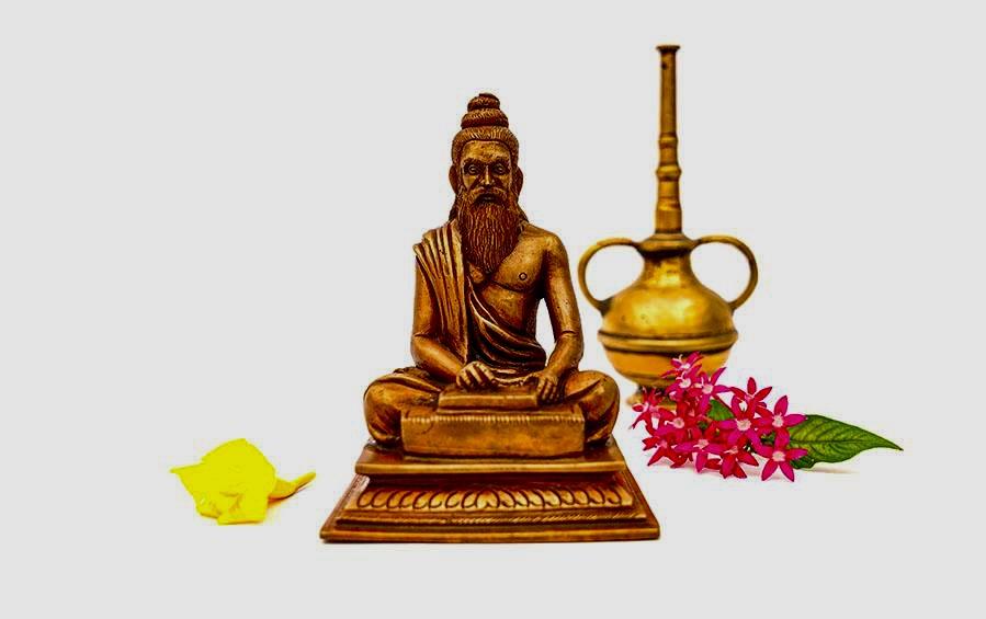 Sushruta - Bronze Idol 5" H - Bronze Idols - indic inspirations
