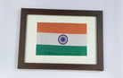 Tiranga - Polyester National Flag - Desktop Frame ( A5) - Flags - indic inspirations