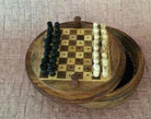TRAVEL ROSEWOOD CHESS SET - Chess Sets - indic inspirations