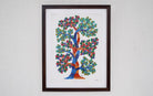 Tree | Gond Painting | A3 Frame - paintings - indic inspirations